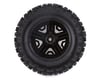 Image 2 for Traxxas Glued Assembled Sledgehammer Tires and Black Chrome 2.8" Wheels TRA9072