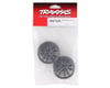 Image 3 for Traxxas Weld Front Drag Wheels w/12mm Hex (Satin Black Chrome) (2)