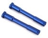 Image 1 for Traxxas Sledge Aluminum Steering Posts (Blue)