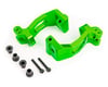 Traxxas Sledge Aluminum Caster Blocks Left & Right (Green) (2)