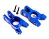 Traxxas Aluminum Rear Stub Axle Carriers Left & Right (Blue) (2)