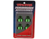 Image 2 for Traxxas Sledge Aluminum Gt-Maxx Shock Caps (Green) (4)