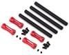 V-Force Designs Screw Down Body Mount Set (Red) (4)