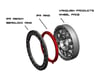 Image 4 for Vanquish Products 1.9 Slim IFR Slim Inner Ring (Red)
