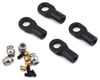 Image 1 for Vanquish Black Straight M4 Machined Rod Ends VPS08500