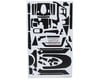 WRAP-UP NEXT REAL 3D "Zebra" Premium Transmitter Skin (Black) (Sanwa M12)