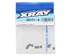 Image 2 for XRAY 3x6x0.5mm Aluminum Shim (10)