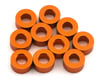 Image 1 for XRAY 3x6x3.0mm Aluminum Spacer Shim (Orange) (10)