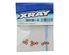 Image 2 for XRAY 3x7x1.0mm Aluminum Washer (Orange) (10)