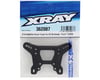 Image 2 for XRAY XT4 3.5mm Front Graphite Shock Tower (HS Bulkhead)