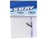 Image 2 for XRAY 10.5mm Aluminum Rear Brace Mount (Black) (2)