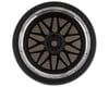 Image 2 for Yeah Racing Spec D Pre-Mounted Drift Tires w/LS Mesh Wheels (Chrome/Gold) (4)