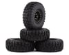 Image 1 for Yeah Racing Soft 1.9" Off-Road Pre-Mounted Tires w/Aluminum Beadlock Wheels