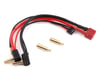 Image 1 for Yeah Racing 2S LiPo Battery Wire w/T-Style Connector & 4/5mm Bullets