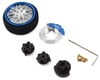 Image 1 for Yeah Racing Type B Aluminum Transmitter Steering Wheel Set (Blue)