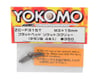 Image 2 for Yokomo 3x15mm Titanium Flat Head Screw (4)