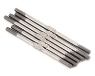 more-results: This is a Team Associated Factory Team Titanium Turnbuckle Set in Silver for the RC10T