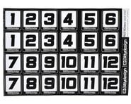 more-results: BittyDesign's Race Number Decal Sheets are big with the full sheet measuring 34x24cm, 