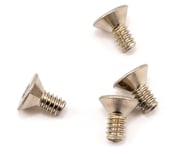 more-results: This is a pack of four replacement CRC 1/4x4-40 Stainless Steel Flat Head Screws, and 