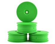more-results: This is a set of four DE Racing Speedline Buggy Wheels in Green for the Losi 22-4 / Te