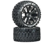 DuraTrax Sixpack ST 2.8 Mounted Truck Tires 2WD Rear Black DTXC3560 | product-related