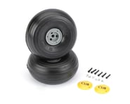 more-results: These is a lightweight treaded 1/5 scale cub wheels by Du-Bro.Features: 2 Piece Grey B