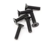 more-results: HPI package of six flat head screws are constructed of black steel with countersunk he