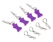 Hot Racing 1/10 Purple Aluminum EZ Pulls (4) Body Clips (8) HRAAC03EZ07 | product-also-purchased