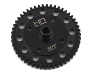 more-results: This is a Hot Racing 50 tooth hardened steel Modulus 1 (1.0 metric pitch) spur gear fo