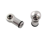 Hot Racing Silver Ball Type Aluminum Shock Ends HRARVO154M08 | product-related