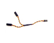 more-results: This is a heavy duty 6 twisted wire Y-harness with Hitec-S, JR, Airtronics-Z connector