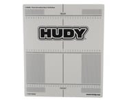 Hudy 1/10 Off-Road Plastic Set-Up Board Decal (331x386mm) | product-related