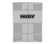 Hudy 1/8 Off-Road & GT Plastic Set-Up Board Decal | product-related