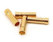 more-results: This is a pack of four female ProTek R/C 5.0mm "Super Bullet" Solid Gold Connectors. T