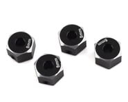 Samix SCX10 II Aluminum 12mm Hex Adapter (Black) (4) (8mm) | product-also-purchased