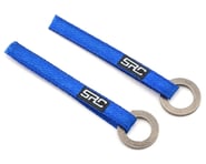 more-results: This is a set of Sideways RC Blue Nylon Tow Straps with Ring Hooks, ideal scale option