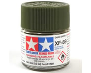 more-results: This is a Tamiya 10ml Bottle of Acrylic Mini XF-88 Dark Green 2 Paint. Tamiya acrylic 