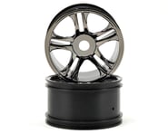 Traxxas Wheels Split Spoke Black Chrome Rear XO-1 (2) TRA6476 | product-related
