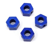 more-results: This is the Traxxas set of four 12mm Blue Anodized Aluminum Hex Wheel Adapters. With T