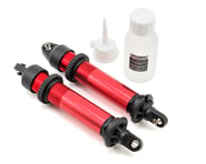 Traxxas Red-Anodized Aluminum GTX Shocks w/out Springs TRA7761R | product-related