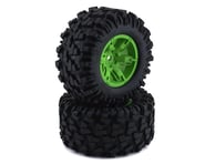 Traxxas X-Maxx Assembled Maxx AT Tires & Wheels Green TRA7772G | product-related