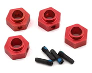 Traxxas Alum 12mm Hex Wheel Hubs with Screw Pins Red TRA8269R | product-also-purchased