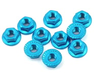 Yeah Racing 4mm Aluminum Serrated Lock Nut (10) (Light Blue) | product-also-purchased