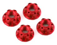 Yeah Racing 4mm Aluminum Serrated Wheel Lock Nut (4) (Red) | product-also-purchased