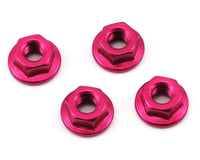 175RC Aluminum 4mm Serrated Wheel Nuts (Pink)