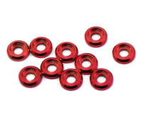 175RC Aluminum Button Head Screw High Load Spacer (Red) (10)
