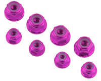 175RC DR10M Aluminum Nut Kit (Pink) (8)