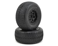 AKA Chain Link Wide SC Pre-Mounted Tires (SC6/Slash) (2) (Black)