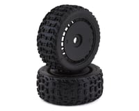 Arrma DBoots Katar T Belted Pre-mounted Tires w/17mm Hex (Black) (2)