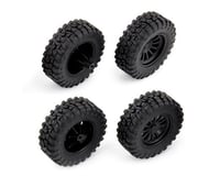 Associated MT28 Front/Rear Wheels and Tires Mounted ASC21431